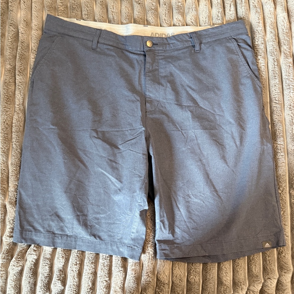 Adidas Men's Navy Blue Shorts